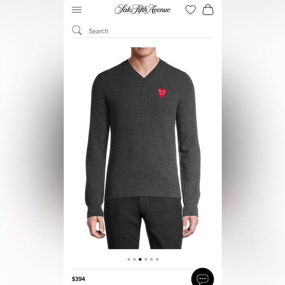 Comme de Garçons PLAY sweater - Picture 2 of 5